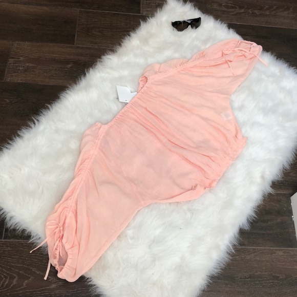 Joie Elazara Peach Blouse - Size XS - Picture 3 of 3